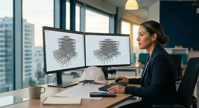 STRUCTURAL CALCULATION AND DESIGN USING BIM METHODOLOGY WITH CYPECAD (EOCO0098)